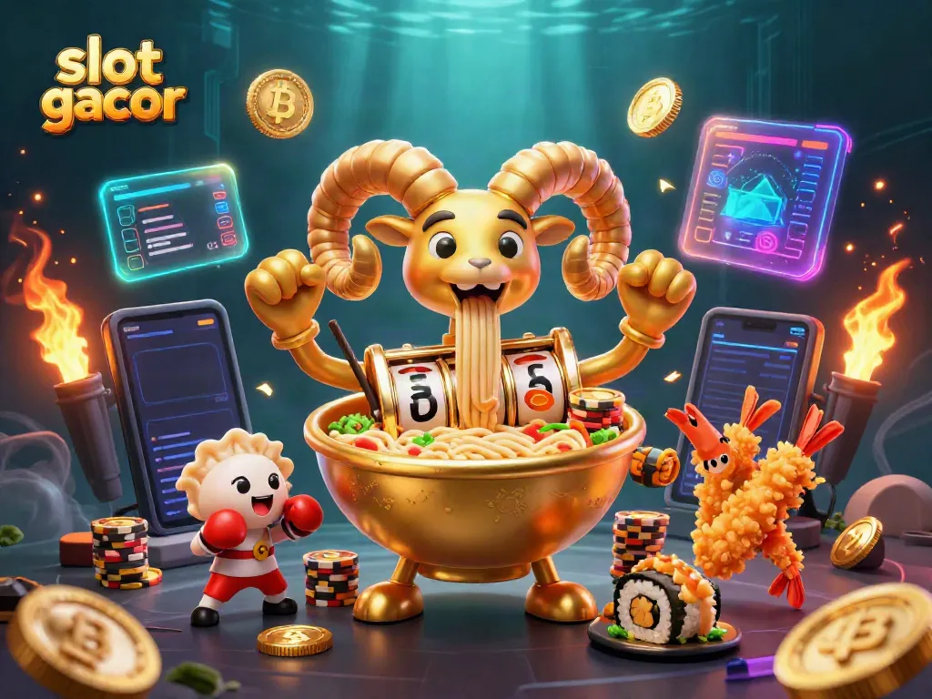 Menangkan slot gacor dengan karakter kartun 3D yang penuh warna dan elemen kasino interaktif lainnya.