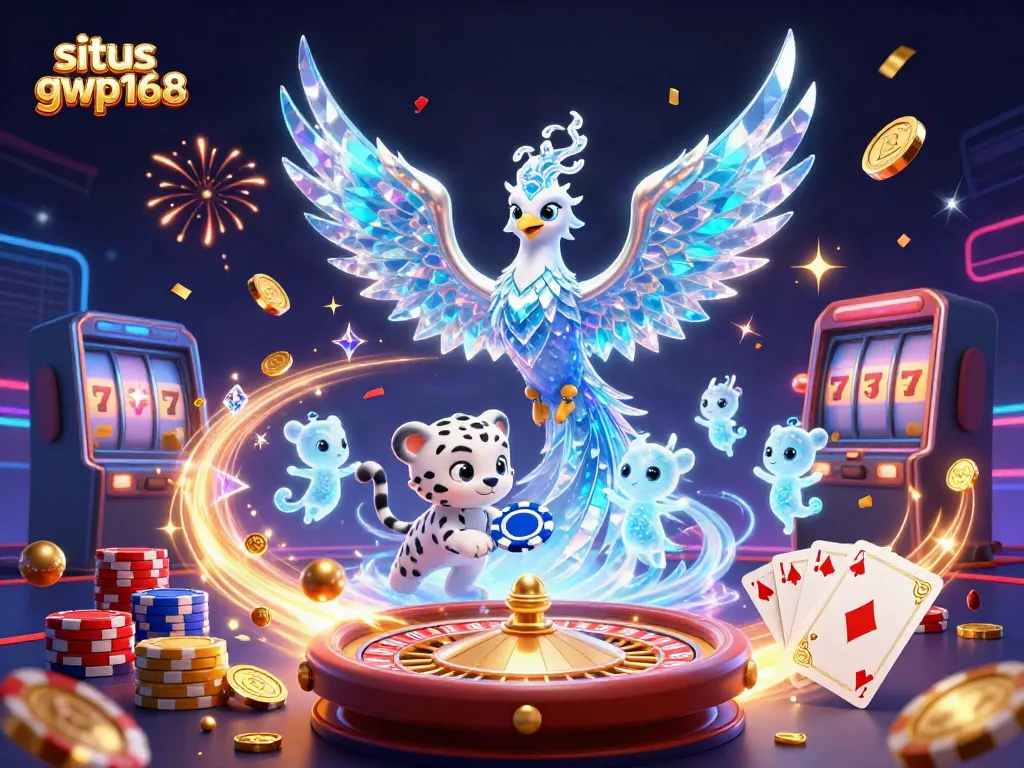 Permainan di situs gwp168 dengan karakter fantastis dan gemerlap kasino.