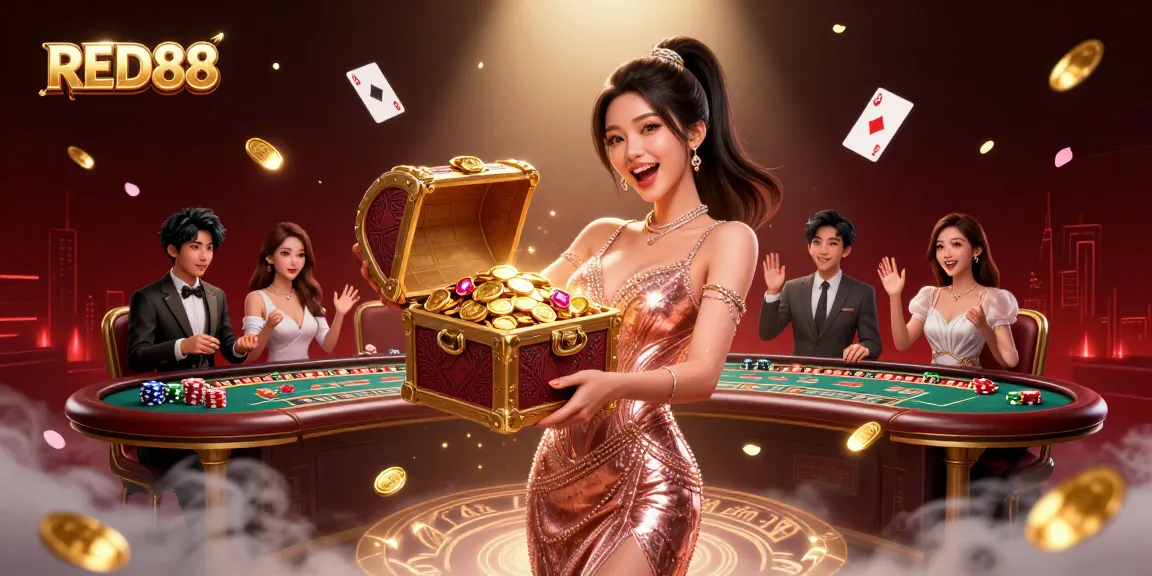 Engage with winning strategies at RED88 casino featuring vibrant table games and dynamic elements.