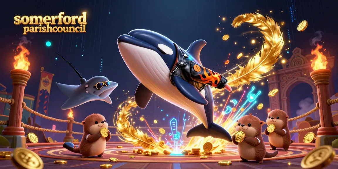 Somerfordparishcouncil showcases a lively 3D casino scene with engaging marine characters and dynamic gaming elements.