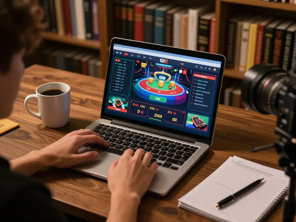 Engaging in online betting at GI8 with a detailed game interface, highlighting strategic gameplay.