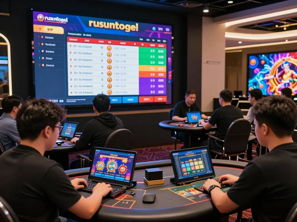Interactive rusuntogel online gaming platform showcasing vibrant gameplay results and user engagement.
