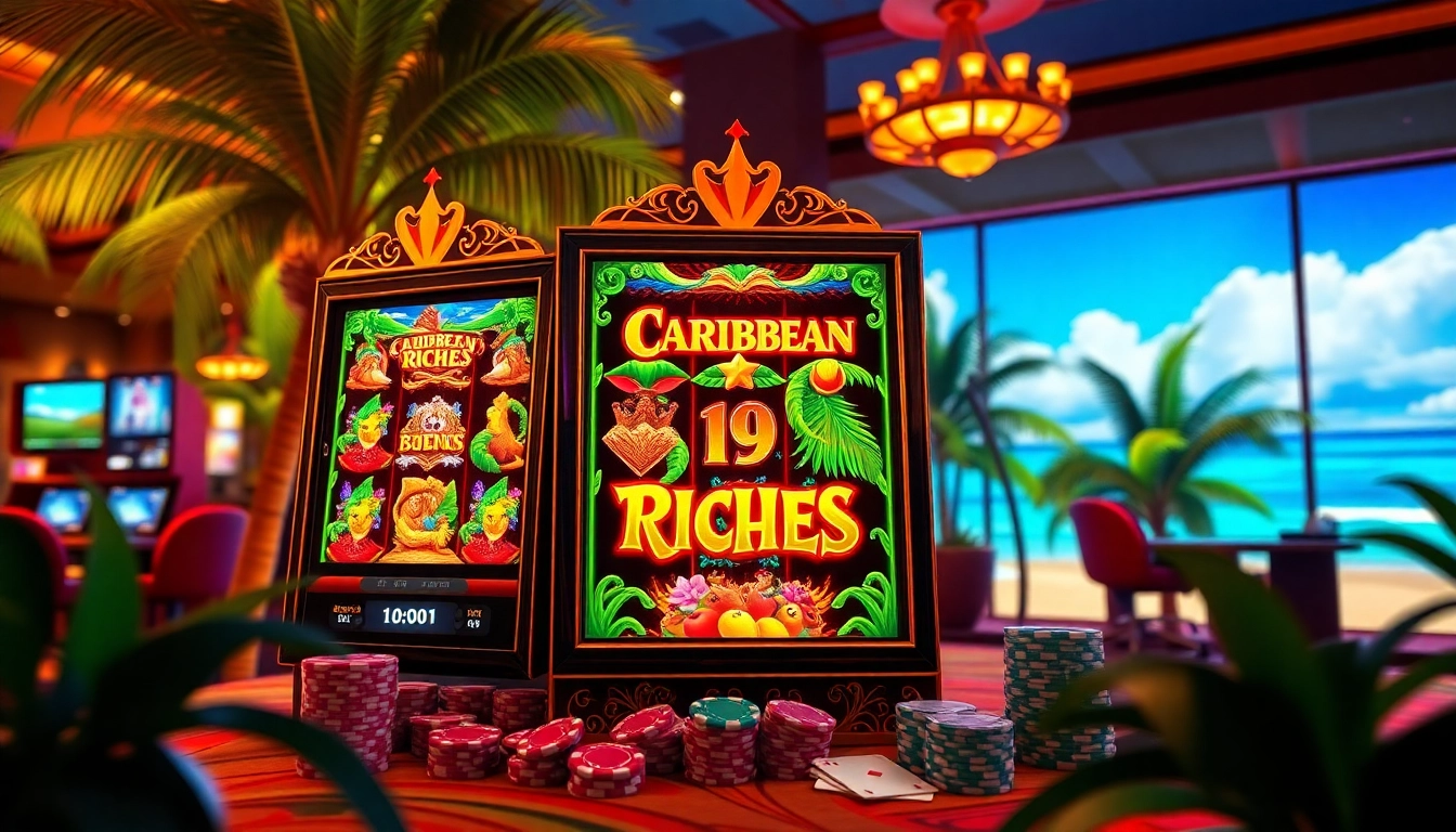 Experience the excitement of สล็อต Caribbean Riches ภาพสวย with vibrant graphics and immersive casino gameplay.