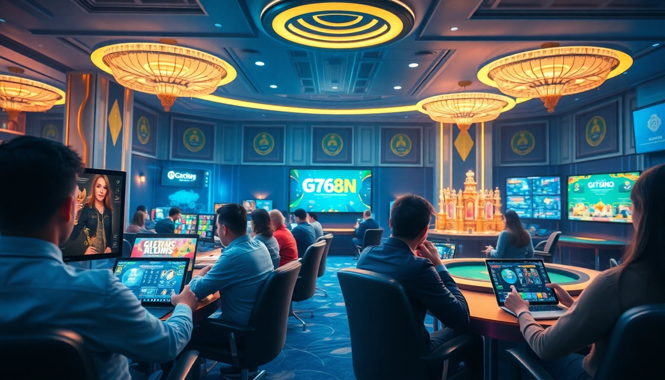 Engaging gaming interface showcasing immersive experiences at https://go88.limited, highlighting gameplay and security.