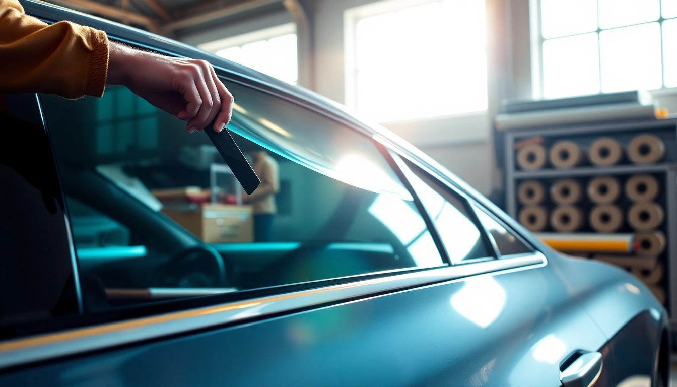 Apply auto window tint near me for enhanced privacy and UV protection.