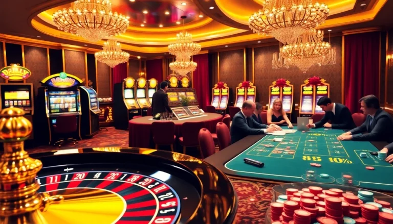 Experience the thrill of 888new with vibrant casino tables, spinning roulette wheels, and engaged players.