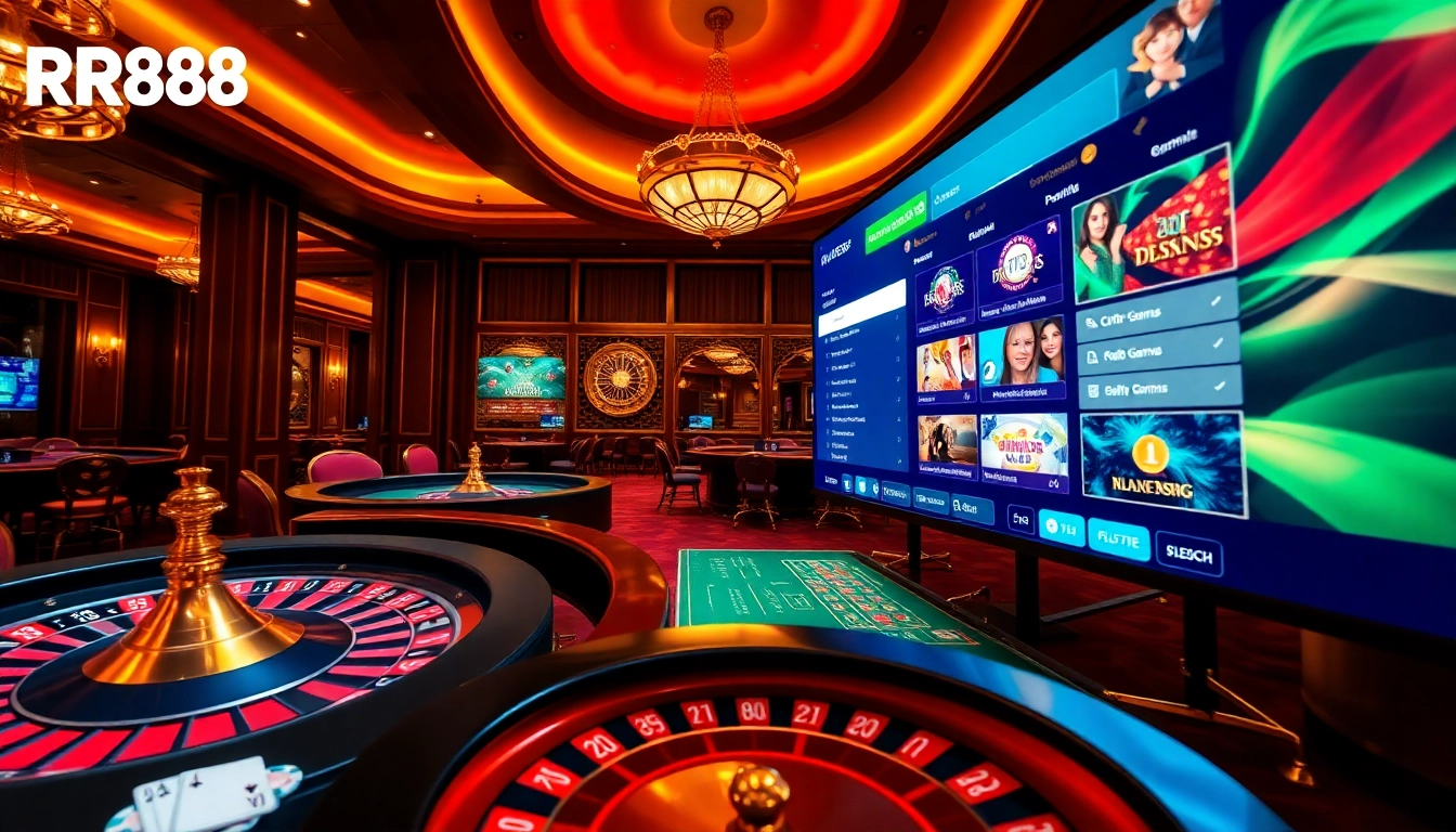 Experience the thrills at Nhà Cái RR88 with a luxurious online casino and vibrant gaming options.