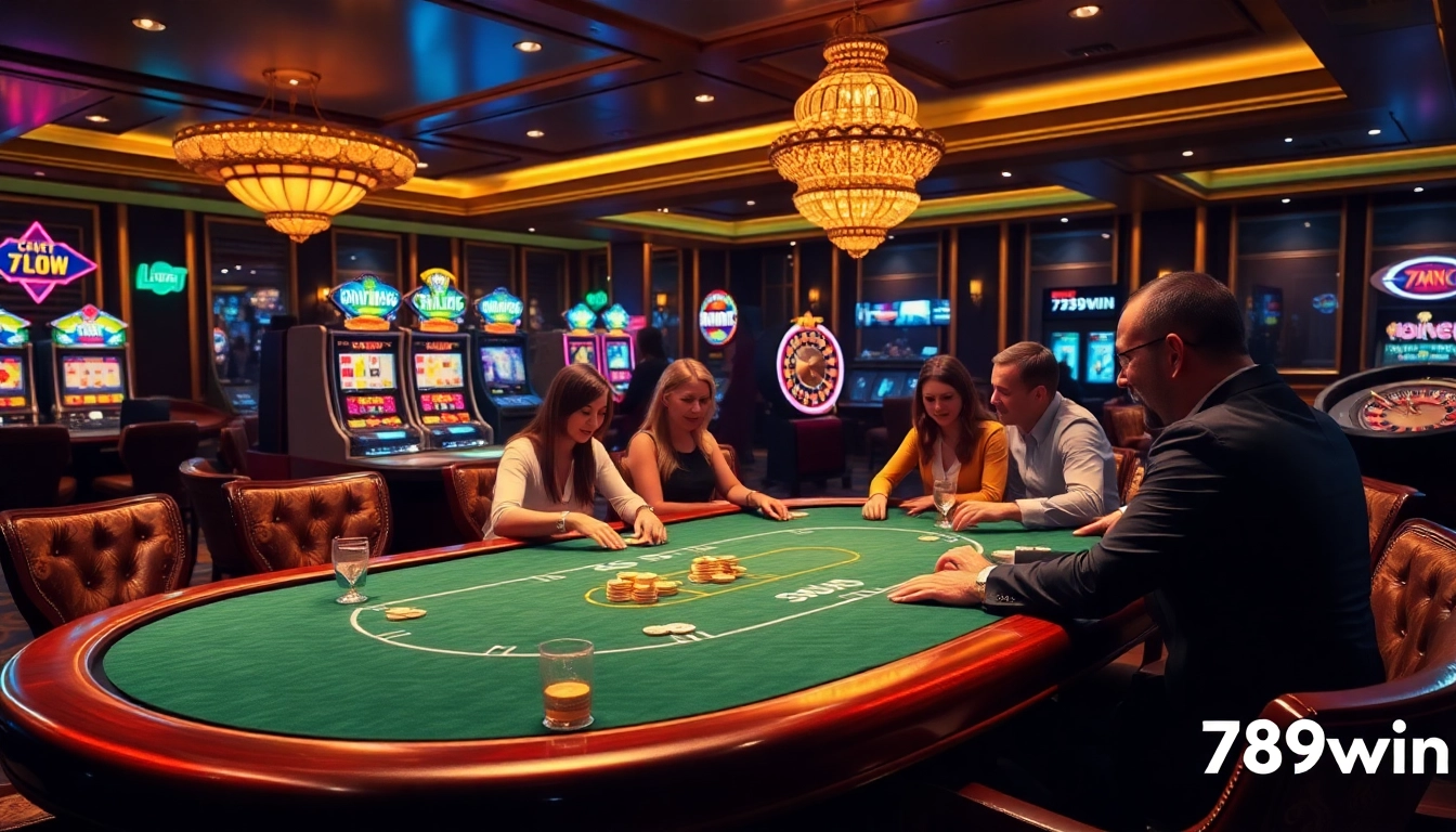 Experience thrilling games and excitement at 789win with high-stakes poker and vibrant slot machines.