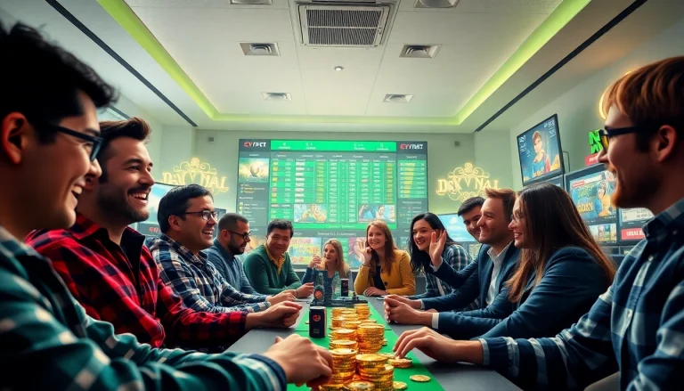 Exciting online gambling environment with players enjoying bolagacor gaming activities