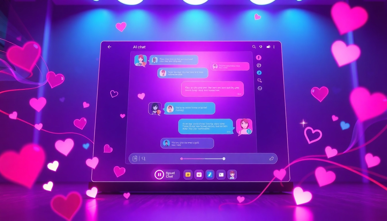 Engaging scene of ai sex chat free with vibrant character interactions and immersive chat interface.