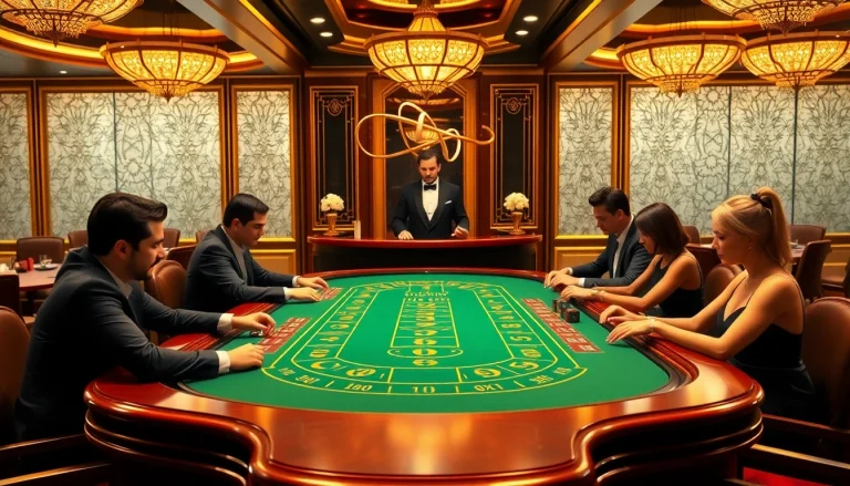 에볼루션 바카라의 매력적인 라이브 카지노 테이블에서의 플레이를 즐기는 모습