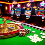 Experience thrilling games with BK8 เว็บตรง at a luxurious casino table.