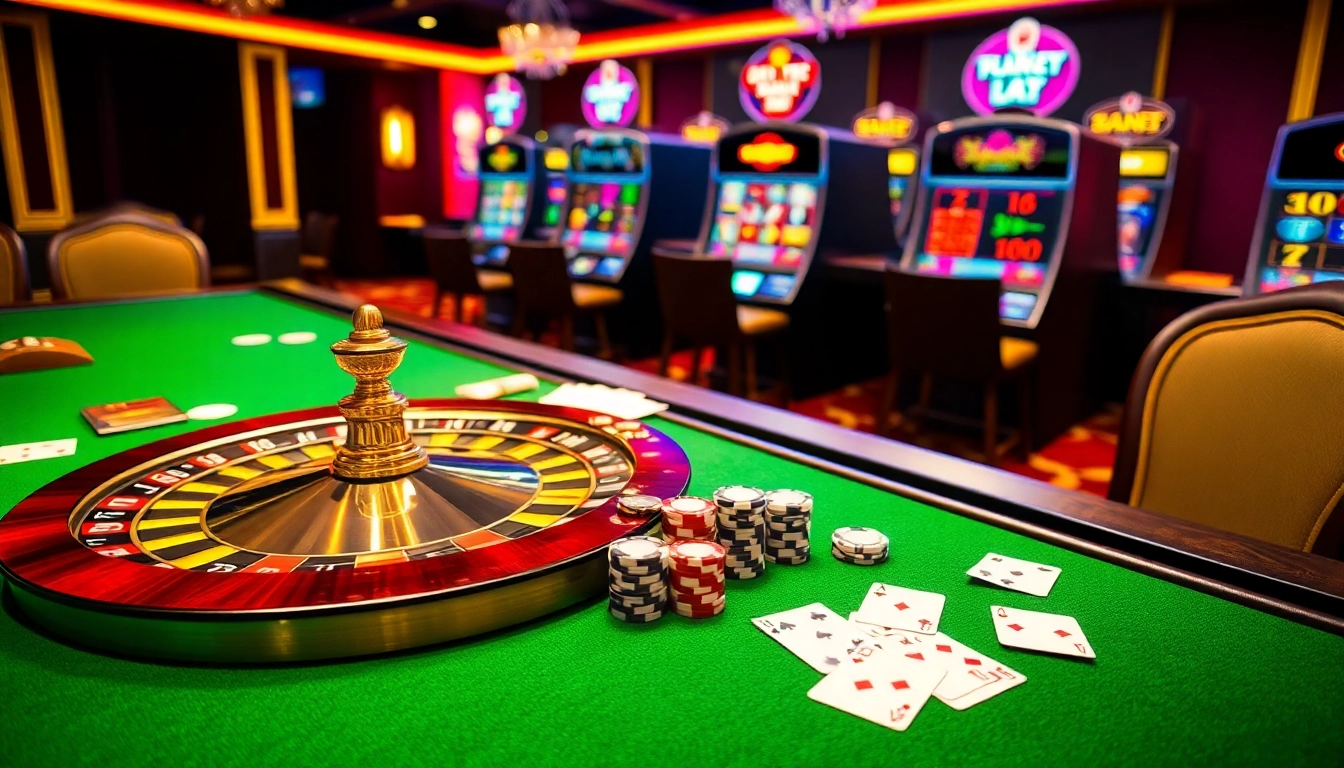 Experience thrilling games with BK8 เว็บตรง at a luxurious casino table.