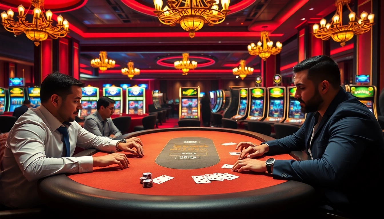 Experience the excitement of high-stakes gaming at mk8th.net with professional poker players.